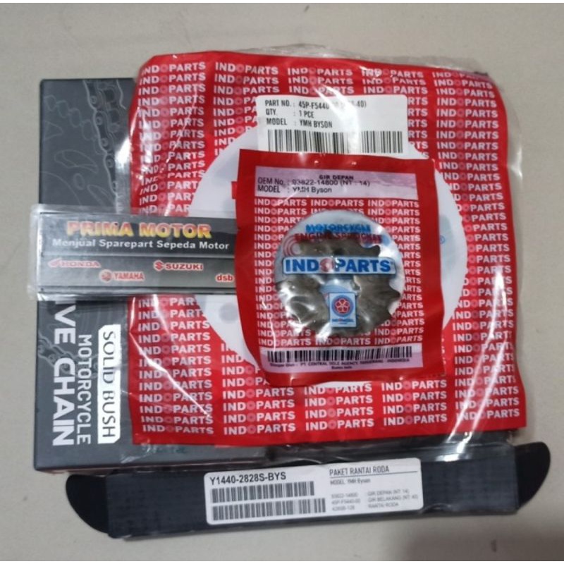 Jual GEAR SET BYSON INDOPART GIR SET BYSON INDOPARTS Shopee Indonesia