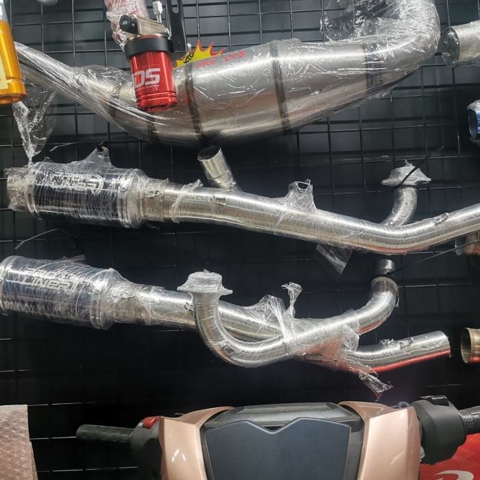 Jual proliner special custom, race design mxking y15 knalpot | Shopee ...