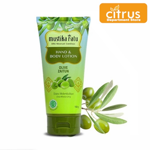 Jual Mustika Ratu Hand & Body Lotion Olive Zaitun 150 gr Shopee Indonesia