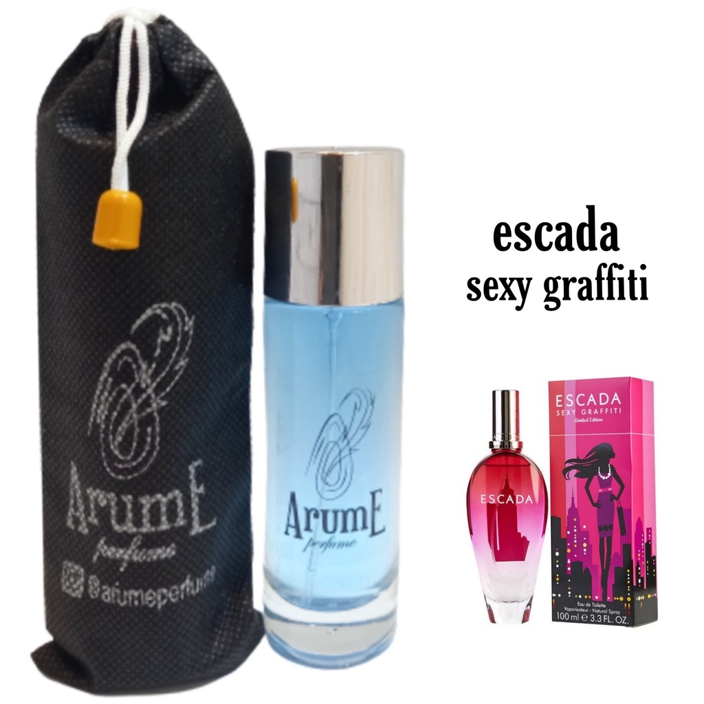 Jual Escada sexy gravity parfum wanita/parfum tahan lama/parfum refill