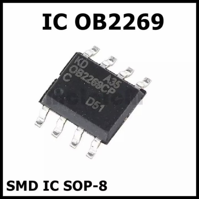 Jual OB2269cp ic 2269 smd sop-8 PWM Controller OB2269 | Shopee Indonesia