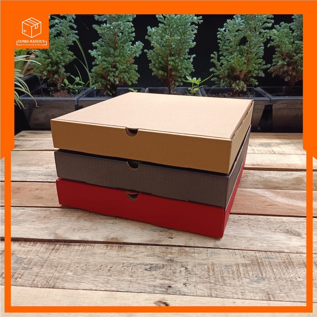 Jual BOX PIZZA 40X40X4,5 CM |PIZZA POLOS | BOX HAMPERS | BOX PACKING