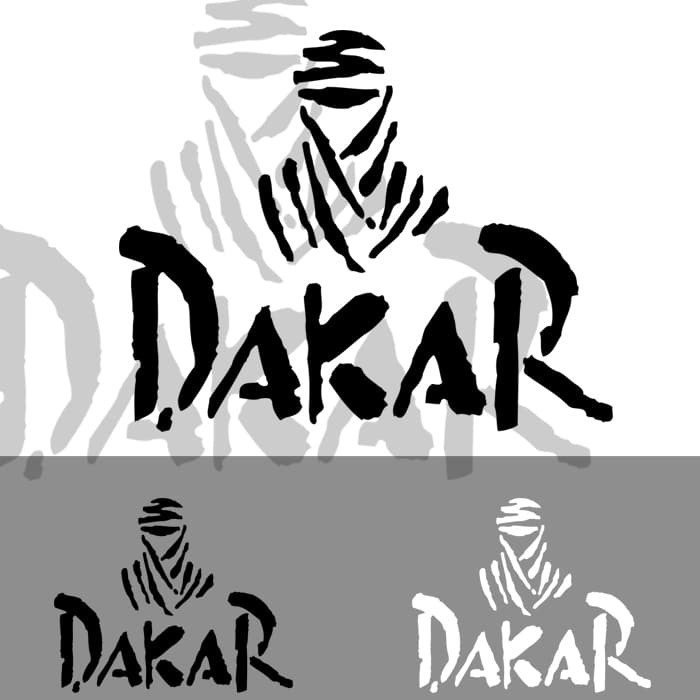 Jual Stiker Mobil Paris Dakar Rally - Car Decal Sticker | Shopee Indonesia