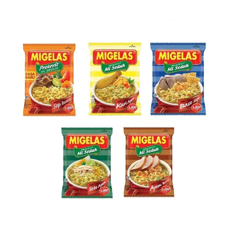 Jual Migelas Renceng kemasan baru All Variant (isi 15 pcs) | Shopee ...