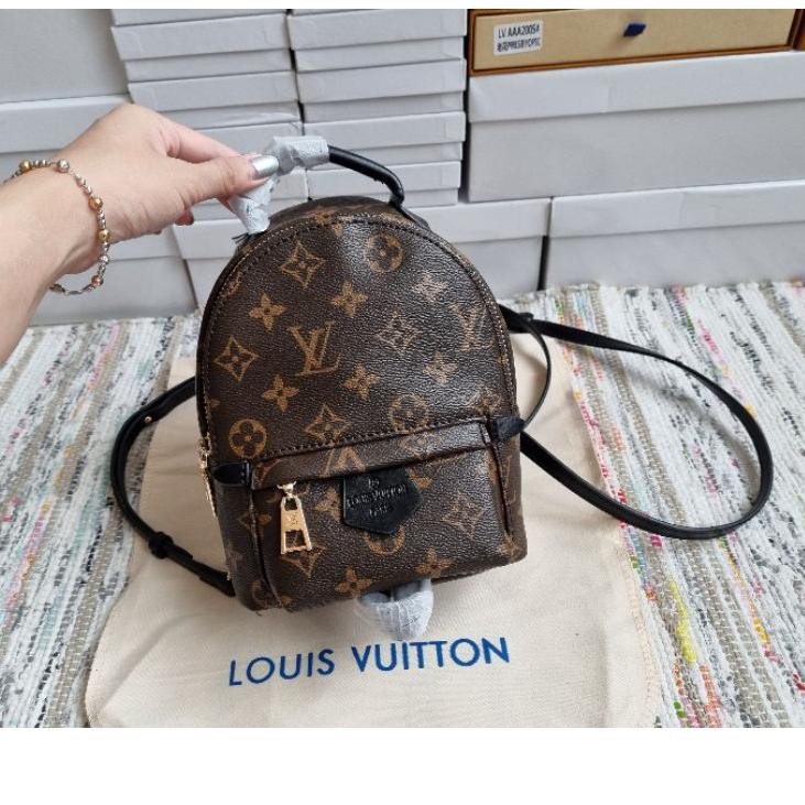 Jual Kirim Sekarang WER9E LV Palm Spring Mini Backpack Monogram 64