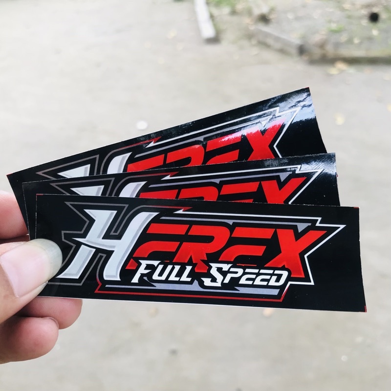 Jual Stiker Herex Anti Air Stiker Racing Herex Full Speed Shopee