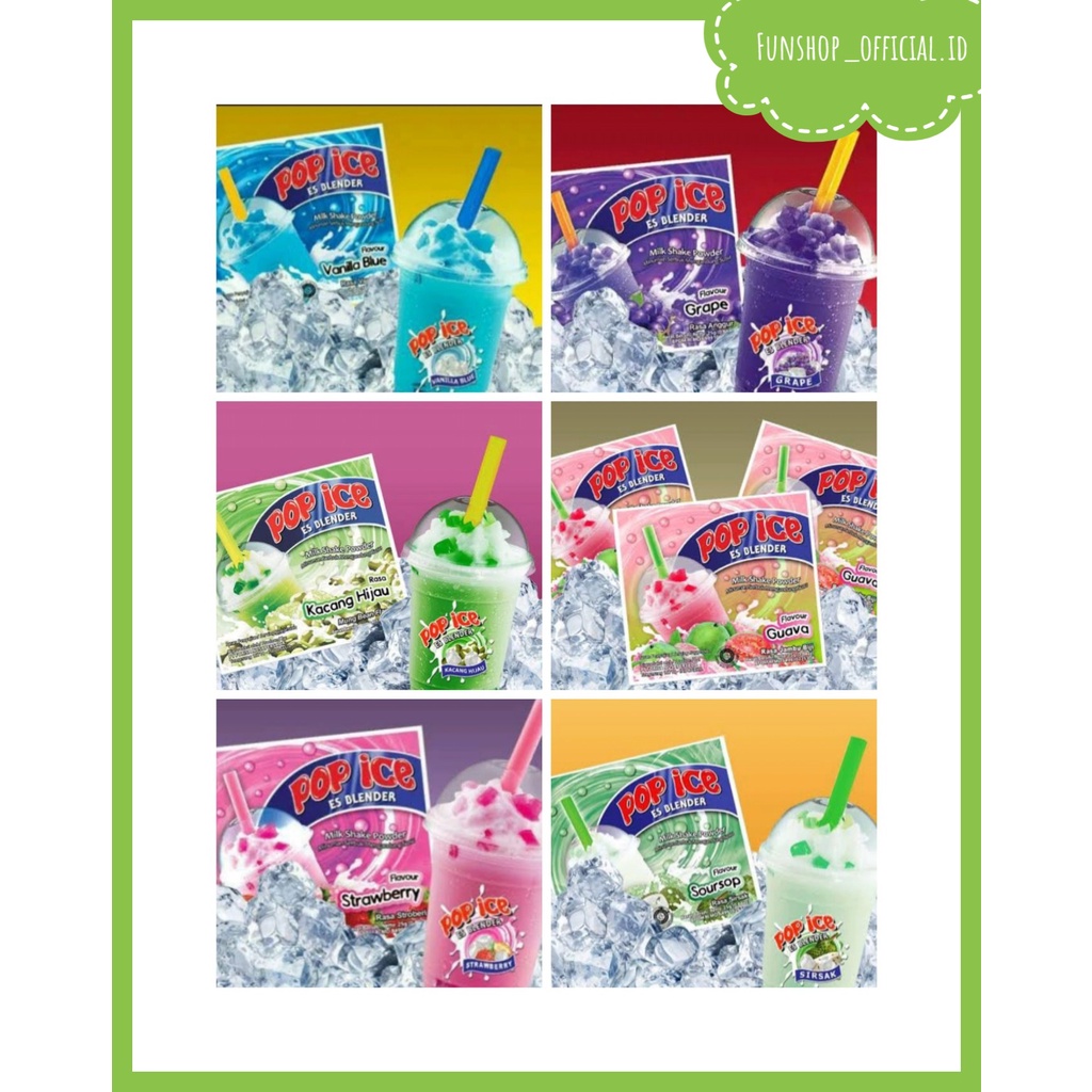 Jual Pop Ice all Varian Rasa Renceng 10 Pcs | Shopee Indonesia