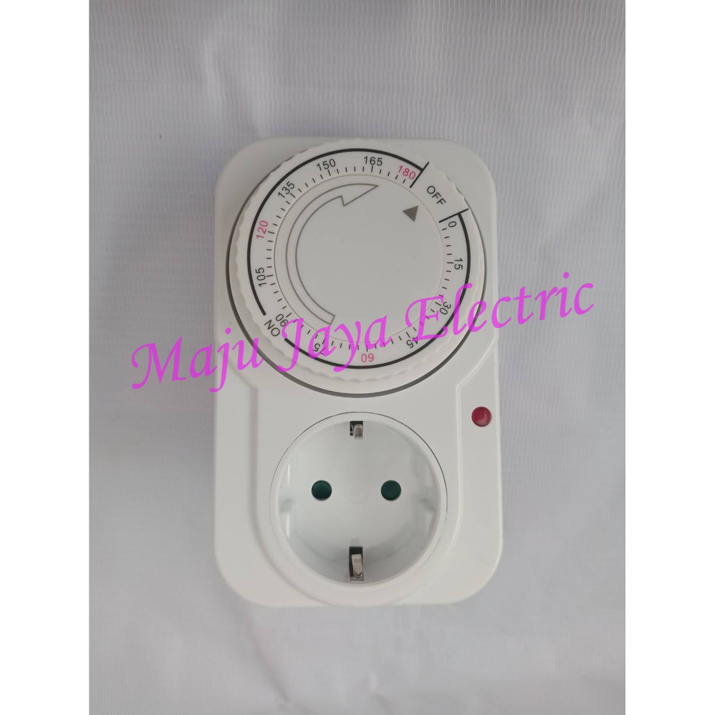 Jual StopKontak Timer Kaiser Analog 3 Jam Stop Kontak Listrik Kaiser ...