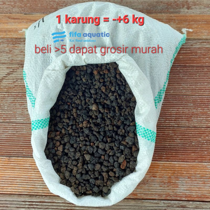 Pasir Malang kasar 1kg aquascape media tanam bonsai dll