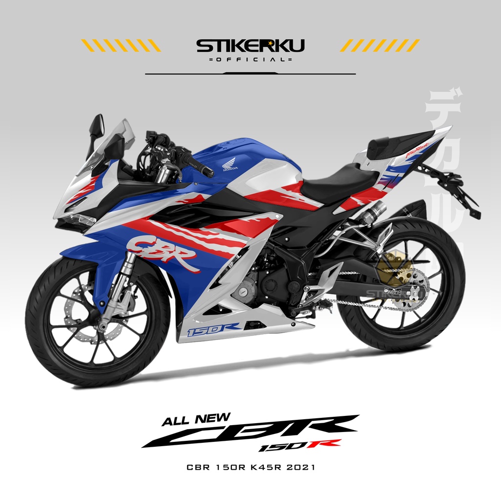 Jual DECAL ALL NEW CBR150R 2021/ STICKER / STOCK DECALS / HONDA CBR ...