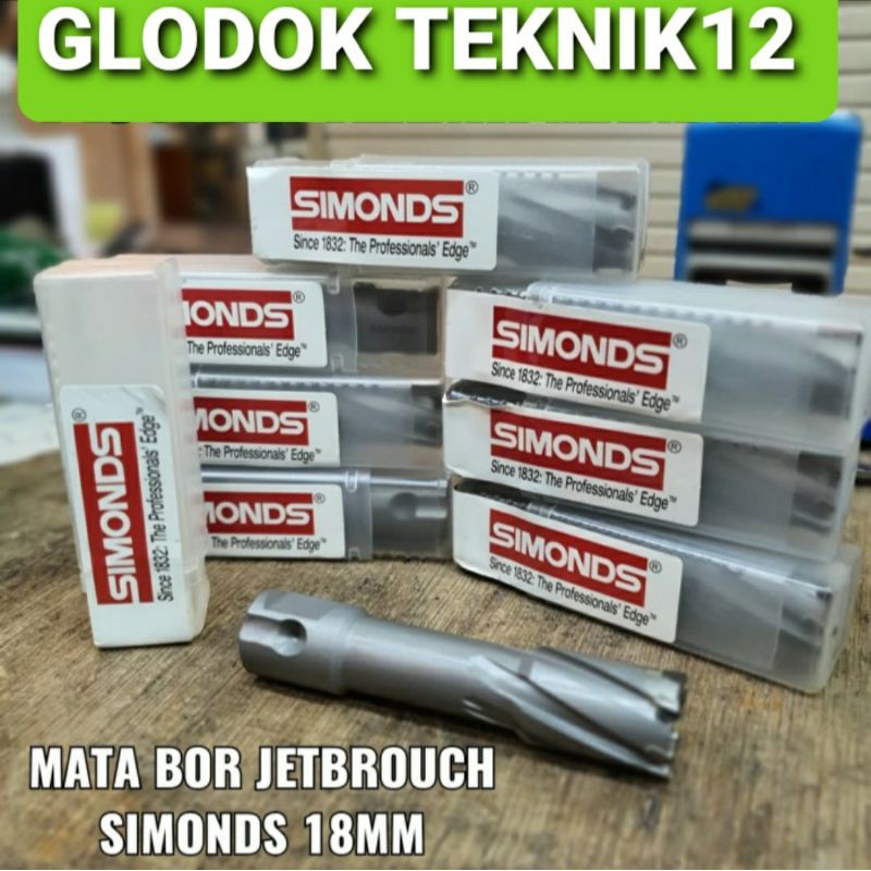 Jual SIMONDS MATA BOR JETBROUCH 18X50MM / MATA BOR JET BROUCH MERK ...