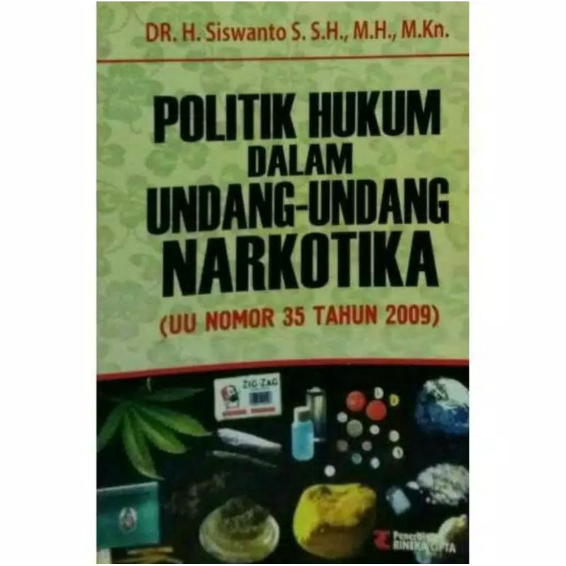 Jual Politik Hukum Dalam Undang-undang Narkotika (UU Nomor 35 Tahun ...