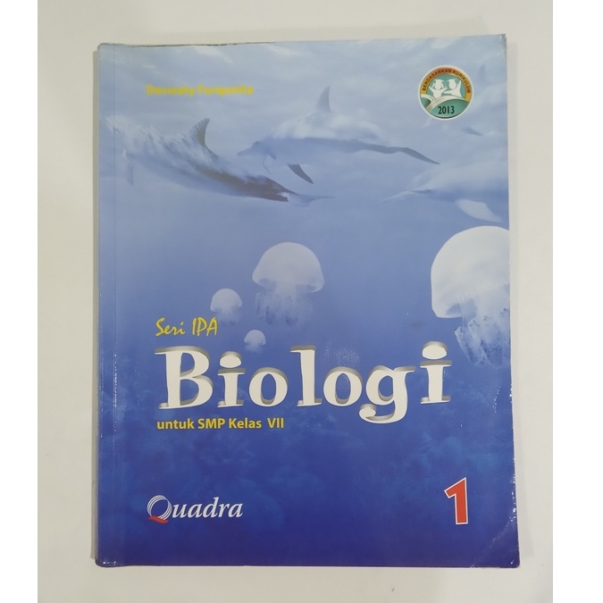 Jual Buku Cetak Bekas Biologi SMP Kelas 7 Quadra | Shopee Indonesia