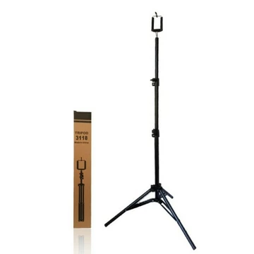 Tripod HP Kamera 2 Meter Besi Kuat Remote Bluetooth Mini Ball Holder Bisa Support Pasang