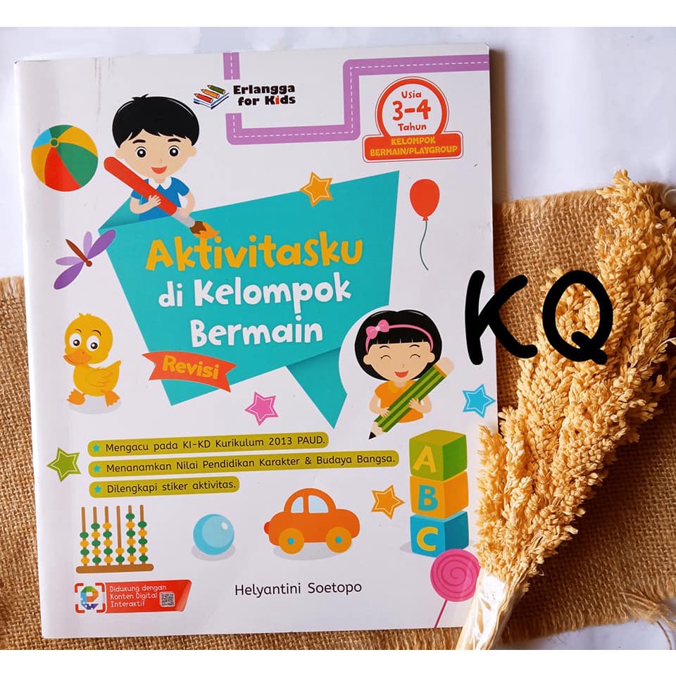 Jual Buku Aktivitasku Di Kelompok Bermain 3-4 Tahun | Shopee Indonesia