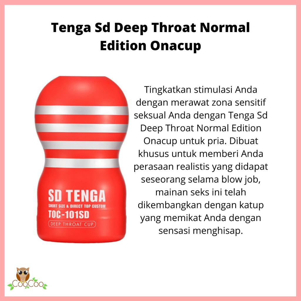 Jual Tenga SD Deep Throat Normal Edition Onacup | Shopee Indonesia