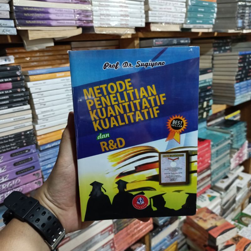 Jual Buku Metode Penelitian Kuantitatif Kualitatif Randd Prof Sugiyono