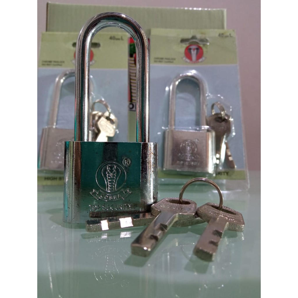 Jual GEMBOK 40 MM LEHER PANJANG / GEMBOK PAGAR / GEMBOK RUMAH | Shopee ...