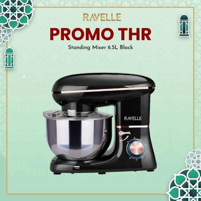 Jual Ravelle Stand Mixer 6,5 L Standing Mixer Ravelle Onyx Black Shopee Indonesia