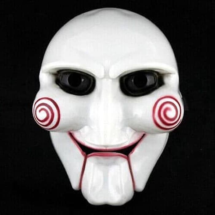 Jual Topeng jigsaw jig saw urbex badut jabbawockeez anonymous halloween