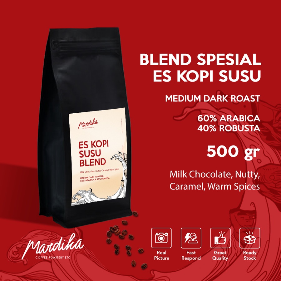 Jual ES KOPI SUSU BLEND 200GR & 500GR, Blend Arabika Robusta, Harga ...