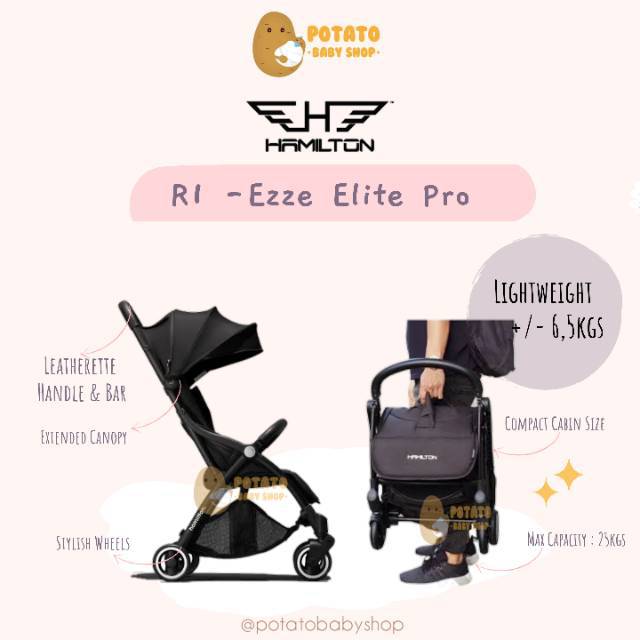 Hamilton ezze elite stroller sale