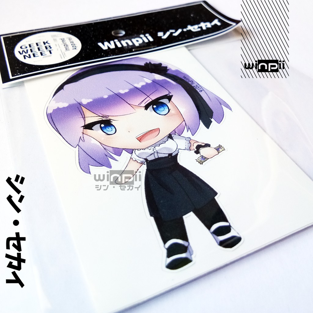 Jual Stiker / Sticker Hotaru Shidare Anime Dagashi Kashi | Shopee Indonesia