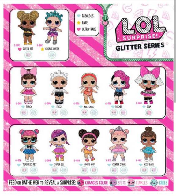 Lol surprise glitter rocker on sale