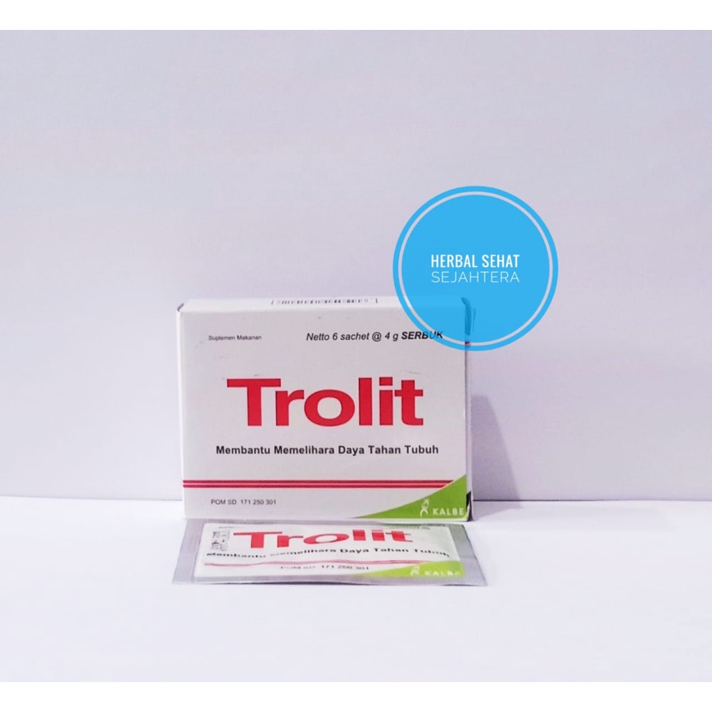 Jual TROLIT Trolit - 1 Box Isi 6 Sachet | Shopee Indonesia