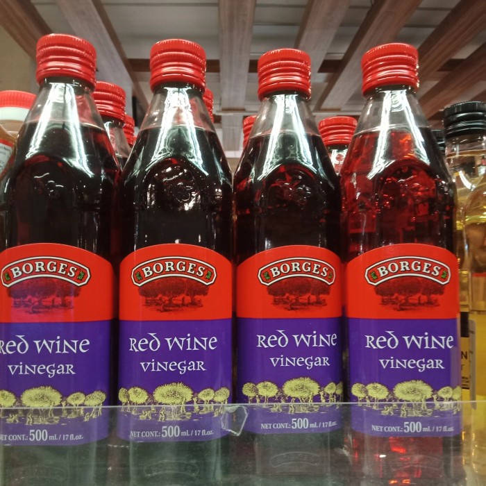 Jual Borges Red Wine Vinegar 500Ml | Shopee Indonesia