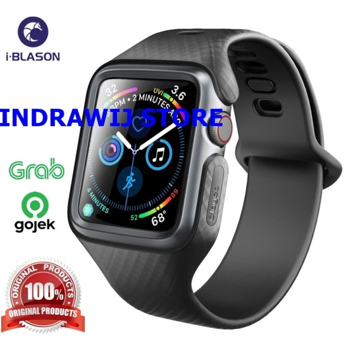Jual hamiddshop ORIGINAL CLAYCO HERA WRISTBAND CASE APPLE WATCH 44 MM SERIES 5 BLACK Shopee Indonesia