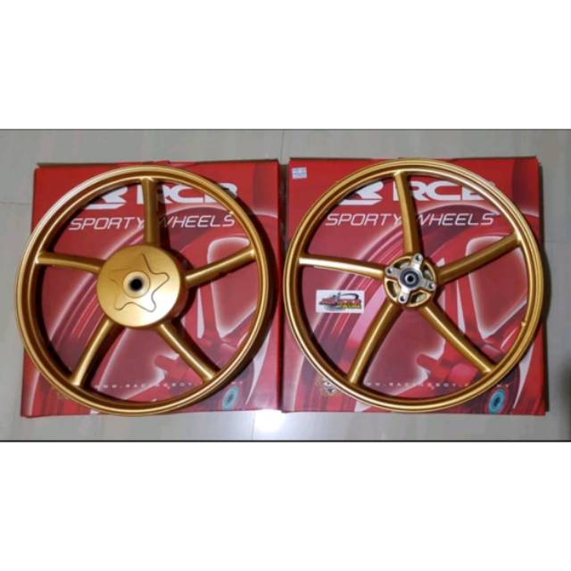 Jual Velg RCB Sp522 Depan 120x17, belakang 140x17 Yamaha Mio Sporty ...