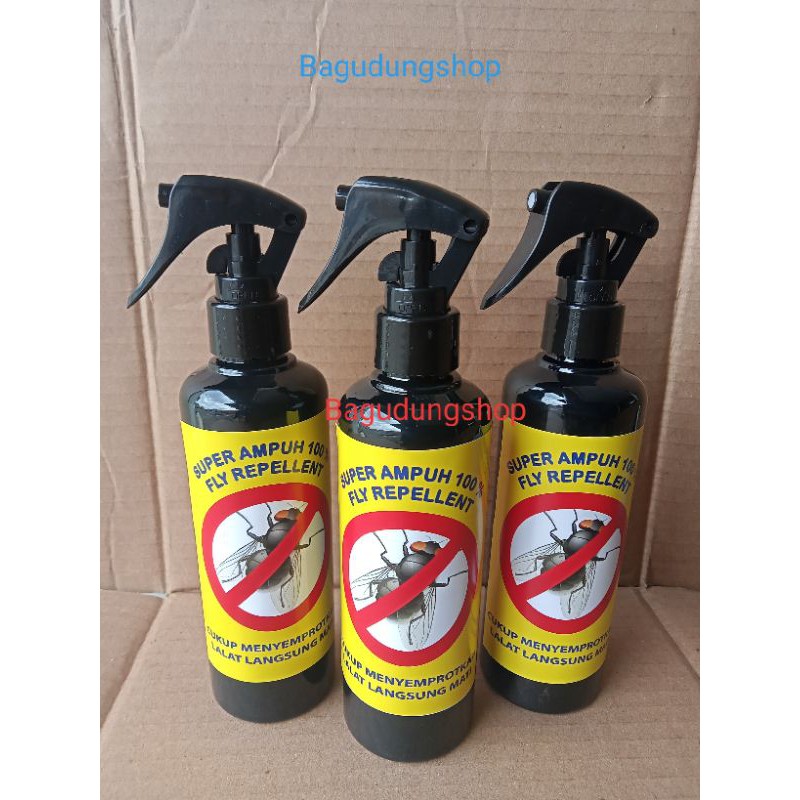 Jual Obat Pembasmi Lalat Super Ampuh Siap Pakai 250ml Fly Repellent ...