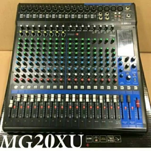 Jual PROMO HARGA MURAH MIXER YAMAHA MG20XU GRADE A MIXER 20 CHANNEL Shopee Indonesia