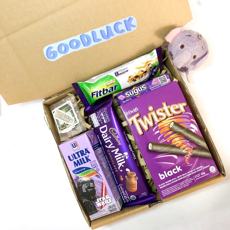 Jual Purple Gift Box Small Purple Snack Gift Box Small Anniversary
