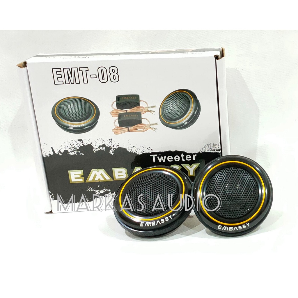 Jual SPEAKER MOBIL MURAH TWEETER EMBASSY EMT-08 | Shopee Indonesia