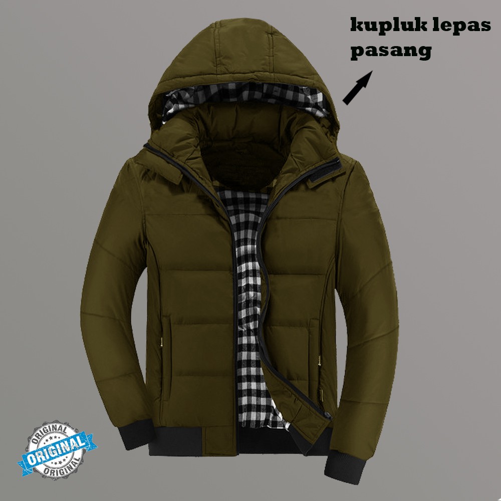 Jual Jaket Parka/Jaket Tebal/Jaket Pria/Jaket Gunung/Jaket Kupluk ...