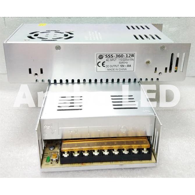 Jual Spesial Harga Power Supply Switching 12V 30A (B) New Produk ...