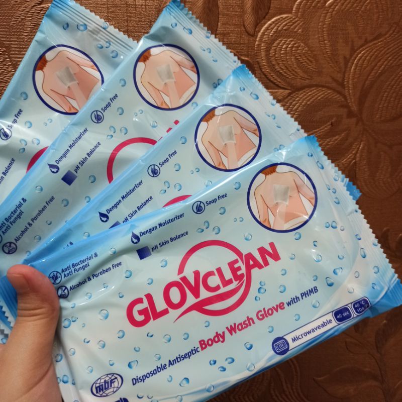 Jual TERMURAH!! GLOVclean body wash glove 100 original Shopee Indonesia