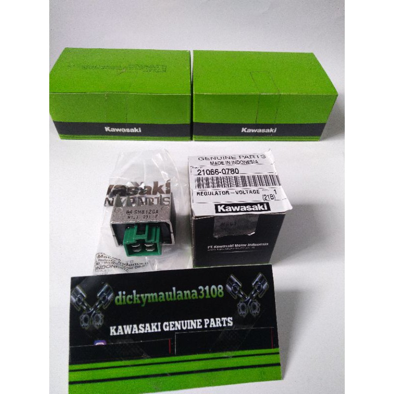 Jual Kiprok Regulator Voltage Ninja 150 R & SS & Ninja New RR Ori ...