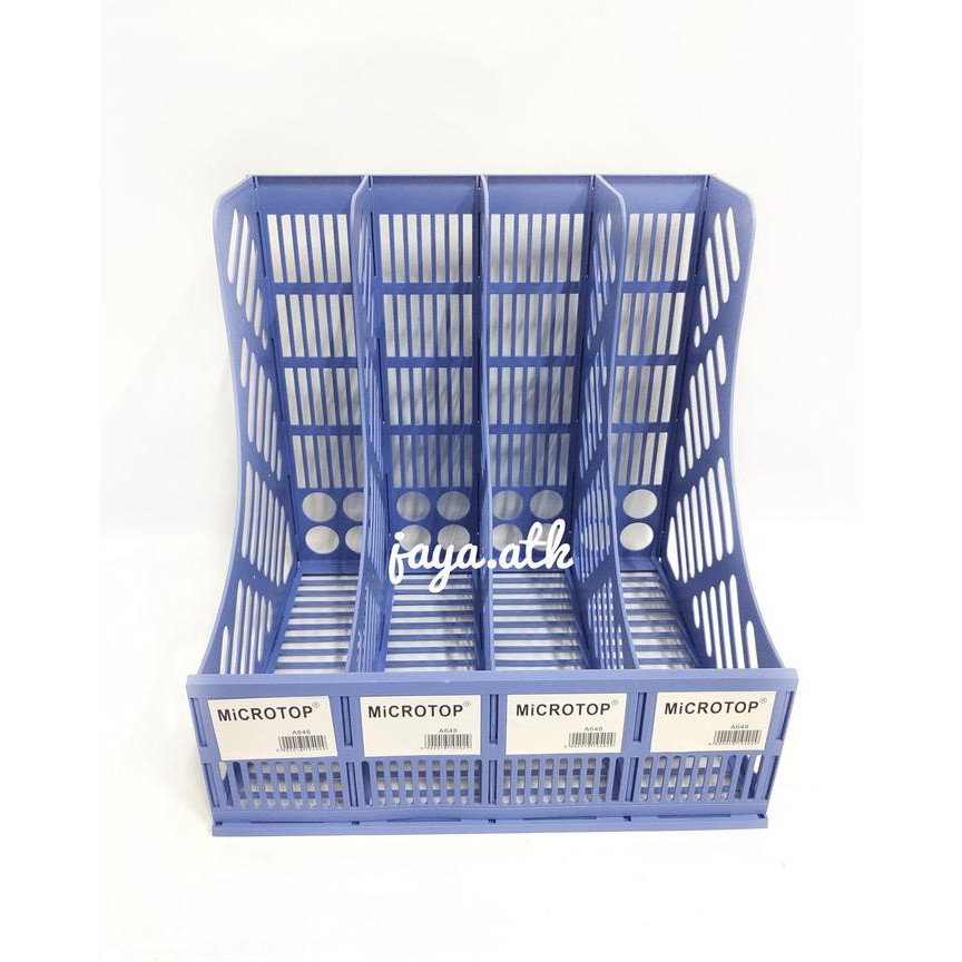 Jual Ready Oke] Box File Plastik Boks File Keranjang Rakit 4 Susun Box ...