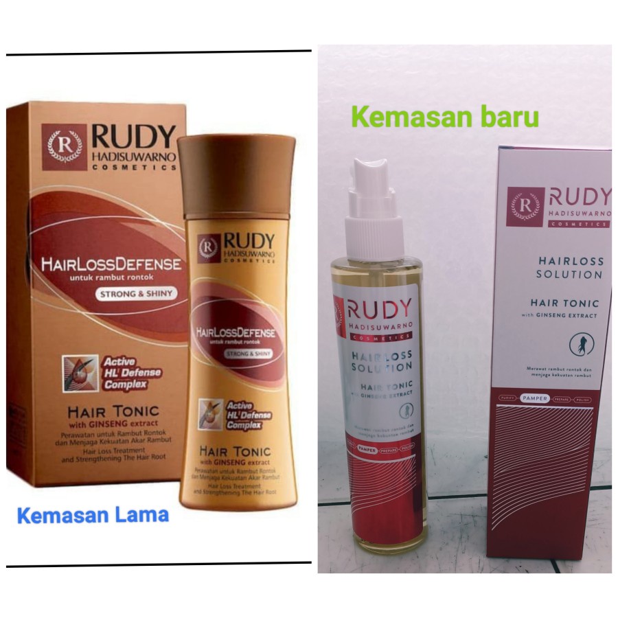 Jual Rudy Hadisuwarno Hair Tonic Ginseng Loss Defense 225ml Shopee Indonesia