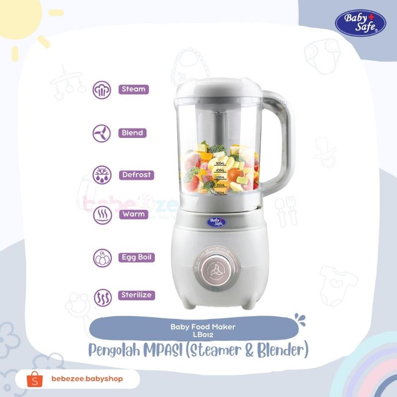 Baby safe clearance food maker