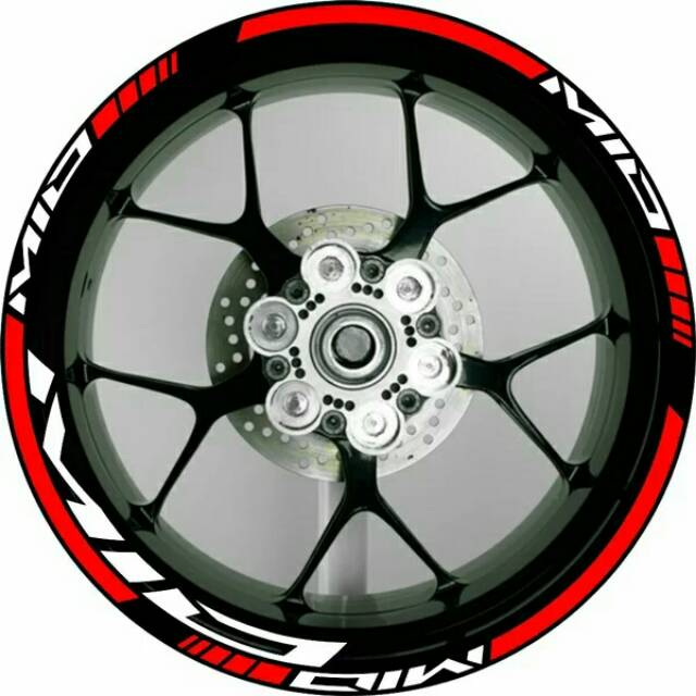 Jual Stiker velg custom yamaha mio sticker lis whell rim | Shopee Indonesia