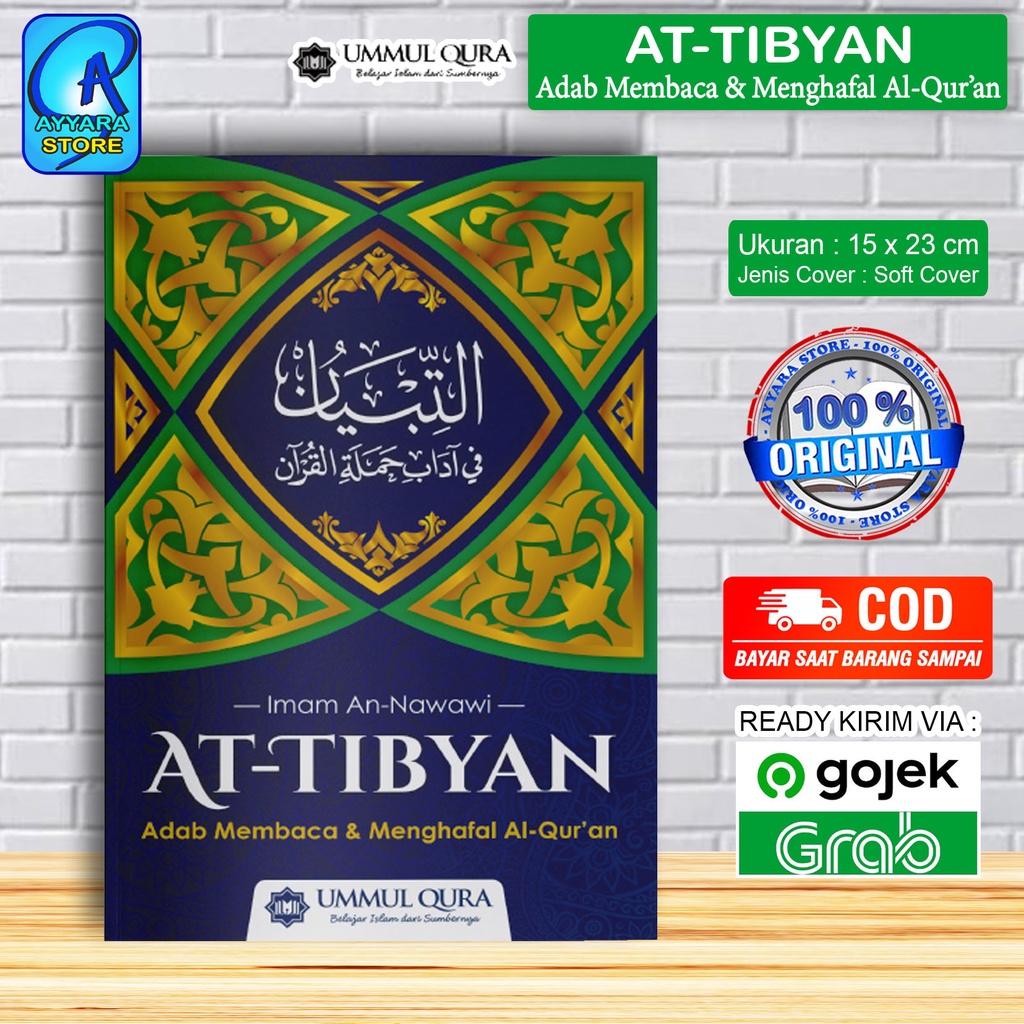 Jual At Tibyan Adab Membaca Dan Menghafal Al Quran Ummul Qura