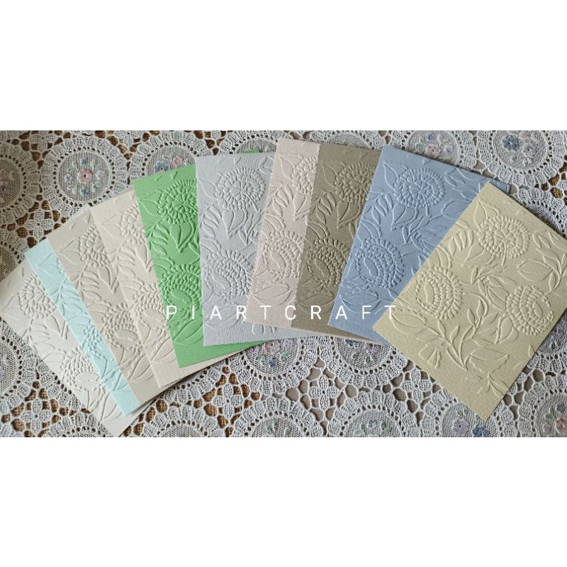 Jual Kertas background emboss (3) - DIY Scrapbook / journal / kartu ...