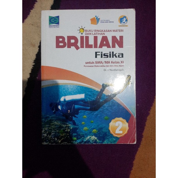 Jual BUKU BRILIAN FISIKA KELAS 11 GRAFINDO | Shopee Indonesia