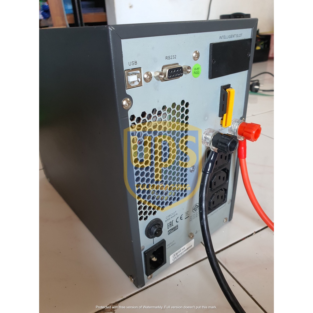 Jual UPS Online PSW + AVR LCD Monitor 800Watt/1000VA Modifikasi AKI 2 x ...