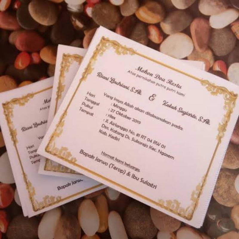 Jual undangan kotak nasi | Shopee Indonesia