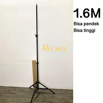 MIXIO RING LIGHT LED 33CM Lampu 33 Cm Make Up Lampu Ringlight Tripod 55cm 1.1m 1.6m 2.1m Live
